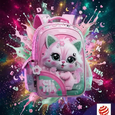 CHMOLA Ergonomic School Backpack - 2025 Red Dot Design Nominee - IPX4 Waterproof & Ultra-Lightweight Spine Protection Bag